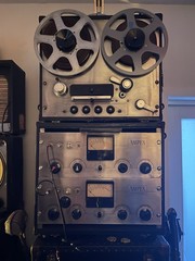 Ampex 352 Reel To Reel With Two Sterio Preamps