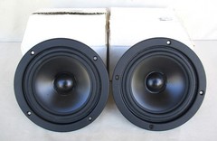 Pair of Unbranded 1132518 2992 130-HWS 8-Ohm 6&Prime; Speakers NOS Germany Tested