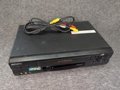 Sony SLV-N55 VHS VCR Hi-Fi Stereo VCR Tested No Remote Comes with RCA Cables VTG