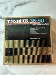 SEALED Maxell UD 35-90 7&Prime; Reel To Reel Tape New In Box NOS Japan