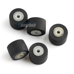 5PCS 9x7x6x1.5mm Tape Recorder Pinch Roller Wheel Rubber Pressure Belt Pulleys
