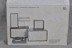 AR AR3 Acoustic Research 1968 High Fidelity Components Brochure/ Catalog
