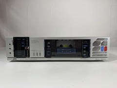 JVC KD-V44J Cassette Deck Silver Vintage W/Box & Manual, Clean! Working!