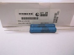 OHMITE 40J5KOE 5K (5000 Ohm) 10W 5% Axial Wirewound resistors 25pcs