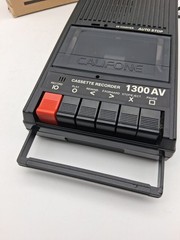 Vintage NOS Califone 1300AV Cassette Recorder Original Box New Old Stock Tested