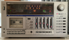 Soundesign SDI6000 STEREO AM FM /CASSETTE PLAYER Taiwan Tested – WORKS!