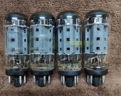 (4) 7591 Sylvania U.S.A. Sansui Fisher Output vacuum tube valve