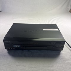Sony SLV-N55 VCR 4 Head Hifi Stereo VHS Player – No Remote Tested Working