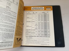 Vintage AMPEX Binder Service Manual Instructions Catalog Spec Sheets