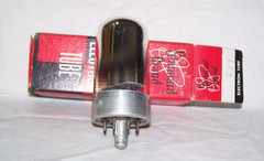 Sylvania 7F7 radio tube,tested GOOD 85%/92%,amp,twin triode,loktal,no print