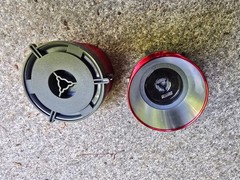 Otari Aluminum NAB Hub Adapters For Open Reel Tape Recorder 10.5&Prime; Reels, Pair
