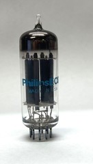 Philips ECG 12BH7A Vacuum Tube, Tested, NOS