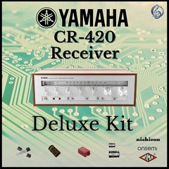 Yamaha CR-420 Receiver Deluxe Upgrade Kit Genuine Parts Restoration