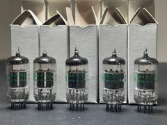 Five GE General Electric JAN 5751 Vacuum Tubes Tested NOS Quality Original Boxes