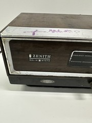 Vintage Zenith Circle of Sound AM/FM Radio Model K421W Wood Grain Tested