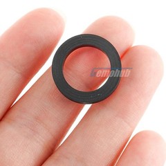 6PCS 19.9×13.8x3mm Tire Belt Loop Rubber Ring For Cassette Deck Tape Recorder