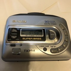 Aiwa HS-TX394 Radio Player Read Inside -Cassette Doesn&rsquo;t Work- Radio Works @B