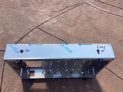 Tube amplifier chassis stainless steel DIY