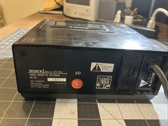 Vintage Sony EV-C8U Video Cassette Recorder And Player PARTS ONLY