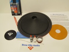 12&Prime; 4 Ohm Recone Kit for Cerwin Vega CVW12 woofer E312