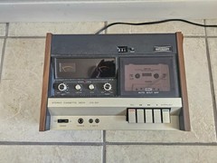 Vintage Marantz Superscope CD301 Stereo Cassette Deck Sold for parts – Powers ON