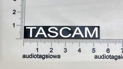 TASCAM BR-20 Tape Deck Badge Custom Aluminum