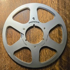 Pioneer PR-101 10.5&Prime; Balanced Metal 1/4&Prime; Open NAB Tape Reel Japan 267mm