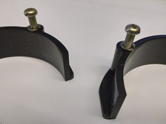 Vintage (PAIR) Pioneer RT-1020L (& others) Reel To Reel Brake Guards With Screws