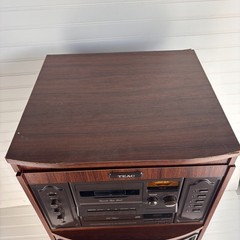 TEAC Nostalgia GF-480 Compact Hi-Fi Stereo System Turntable CD Cassette AM/FM