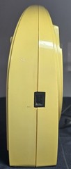 Hitachi Cassette Tape Recorder Vintage TRQ-225 Yellow Portable Box Manual Mono