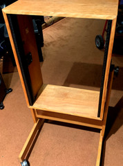 Otari 19 inch standard rail (14 space) adjustable angle Wood Cabinet Casters
