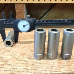 (4) ELCO TS102U03 7-Pin Vacuum Tube Shield: 6AQ5 6X4 Style. 2 1/4&Prime; T x 7/8 Dia.