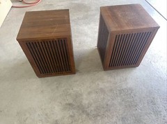 Vintage 1969 Realistic Optimus 4 Omni-Directional Speakers Rare