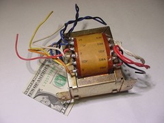PIONEER SR-101 REVERBERATION POWER TRANSFORMER (DIY HOBBY AMP PREAMP PROJECTS)