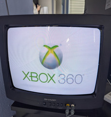 Vintage Sharp 13&Prime; Retro Gaming CRT TV 13N-M100 (NO REMOTE), Front AV Tested