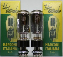 5u4 gb tube pair marconi italy valve osram u52 amp power rectifier tubes amp x2
