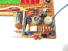 BIC T 4M CASSETTE DECK DISPLAY BOARD WITH ALL PARTS & WIRES ATTACHED USED