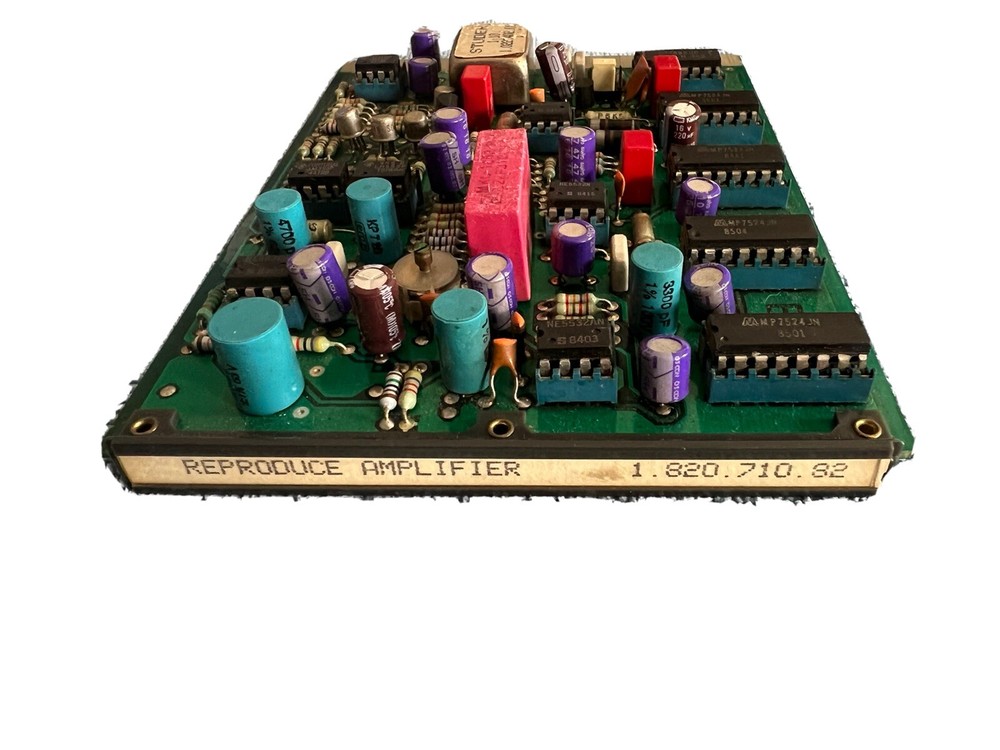 Studer 1.820.710.82 Reproduce card for A810 /A812 / A820 – Recapped & Working