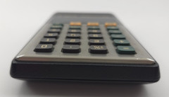 Vintage Canon Palmtronic 10M 1970s Japan Collectors Calculator LD10M2 w/Case