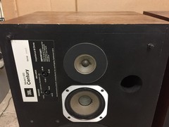 Vintage JBL L100 Century 3-Way Speakers Pair Consecutive 31021 31022