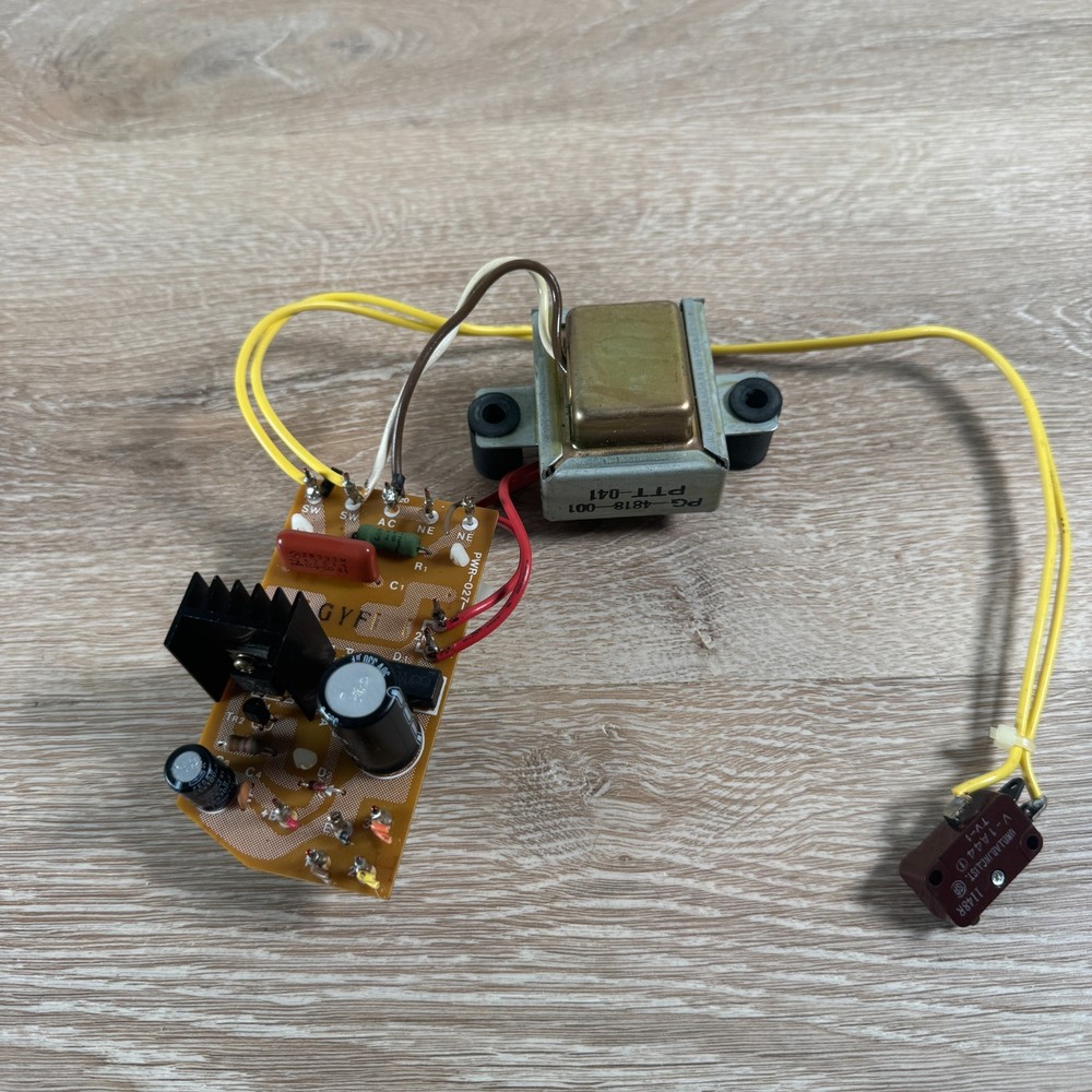 Pioneer PL-518 Turntable Part Power Supply Board PWR027 Transformer PTT041