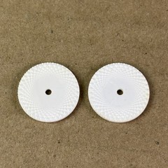 (2) High Quality 3D Printed Japan Variable Capacitor/Polyvaricon Wheel/Knob .75&Prime;