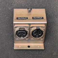 Studer A810 Rear Panel Dual XLR Audio I/O Assembly – Original Factory Neutrik Co