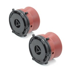 2PCS ABS NAB Adapters Reel To Reel Tape Recorders STUDER AKAI TAEC REVOX SONY