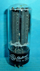 1 GE 5U4GA/5U4GB Tube Black Plates D Getter Tested