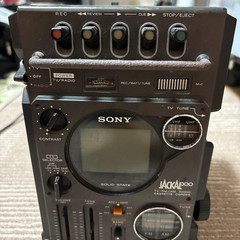 SONY FX-300 Jackal TV Cassette Corder AM FM Radio TV-FM-AM VCF FX300 Recorder
