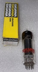 Sylvania 6BQ5 EL84 Black Plate O-Getter Vacuum Tube New In Box Amplitrex Test