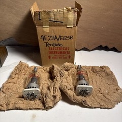 (2) EIMAC 4E27A / 5-125B TRANSMITTING TETRODE TUBES Local Pick Up Bethel CT