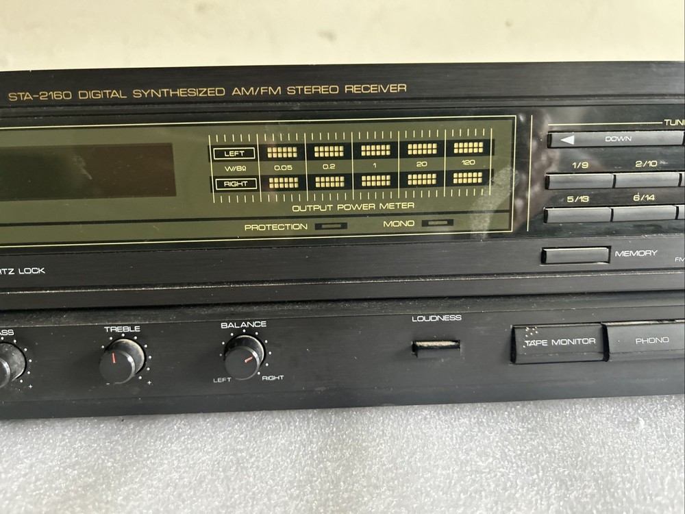 Optimus STA-2160 Digital Synthesizer AM/FM Stereo Receiver Parts Repair