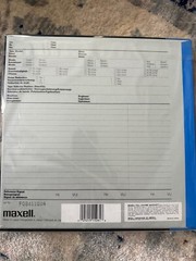 SEALED Maxell UD 35-180 N Professional Grade Tape NOS 10.5 Reel-to-Reel Vintage